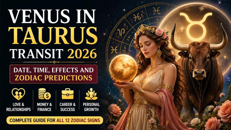 Venus In Taurus Transit 2026: Date, Time, Effects And Zodiac Predictions