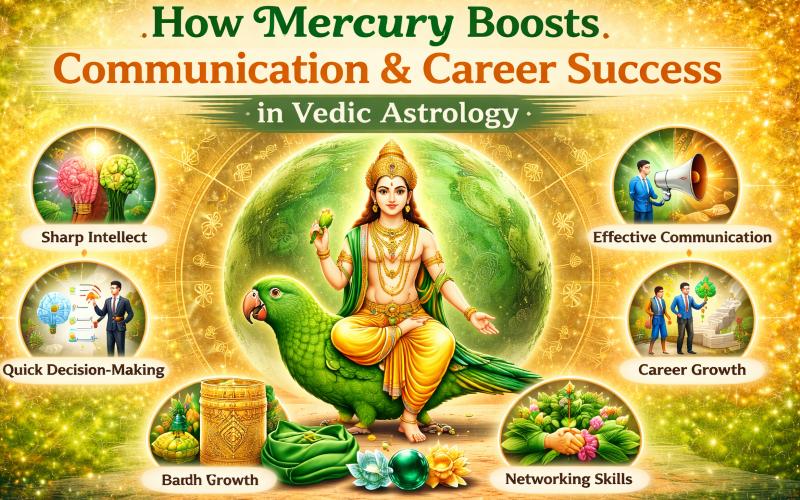 Mercury in Vedic Astrology: How It Impacts Communication and Career Success