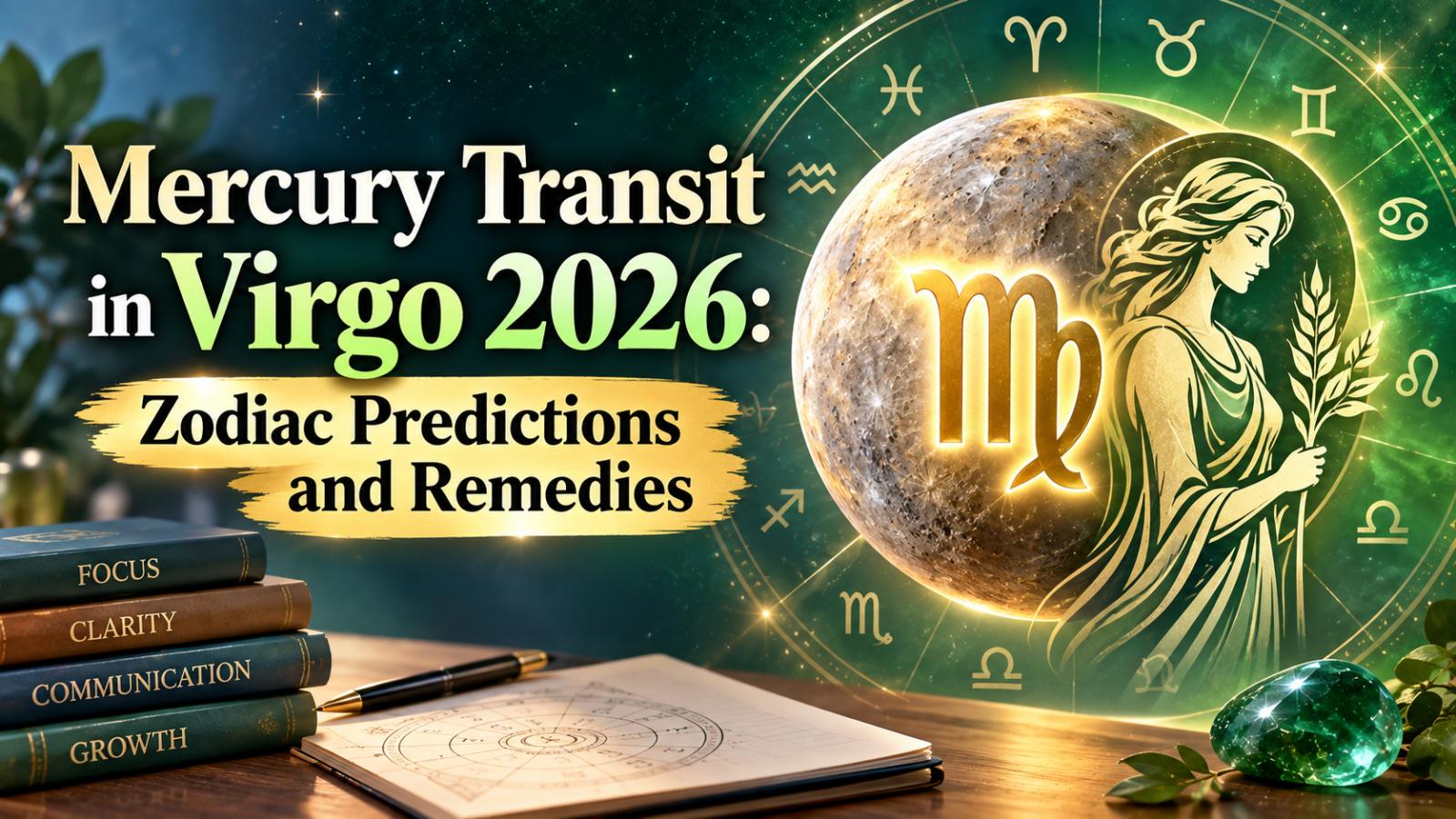 Mercury Transit in Virgo 2026: Zodiac Predictions and Remedies