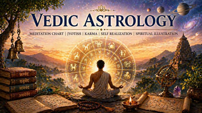 Vedic Astrology Explained: Beyond Prediction to Self-Realization & Karma