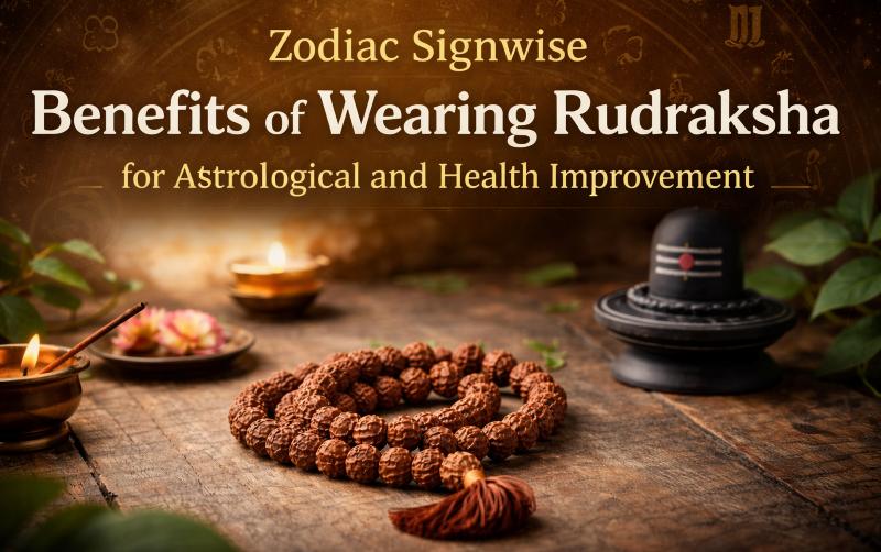 Astrological and Health Benefits of Wearing Rudraksha Based on Your Zodiac Sign