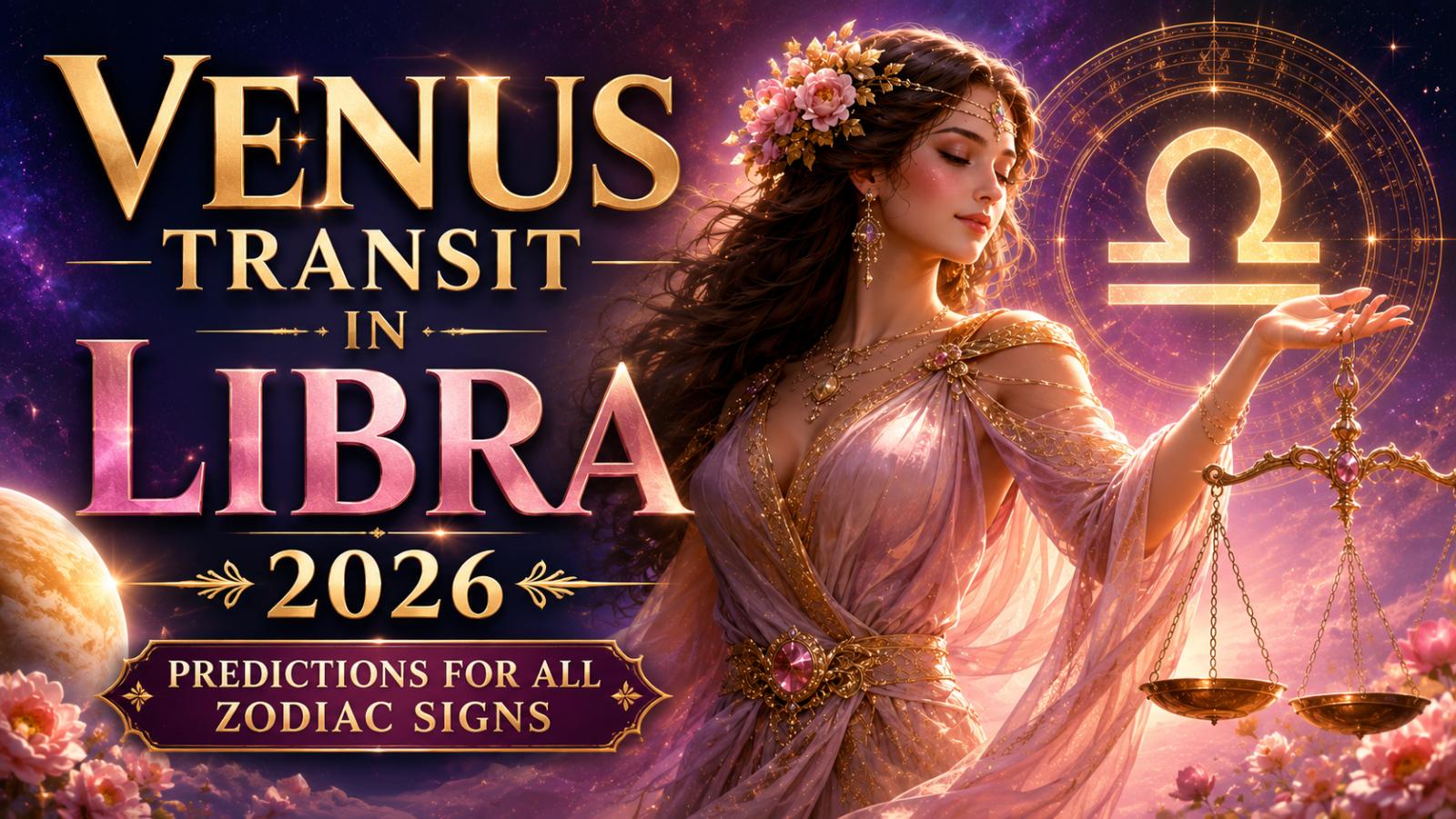 Venus Transit in Libra 2026: Predictions for All Zodiac Signs