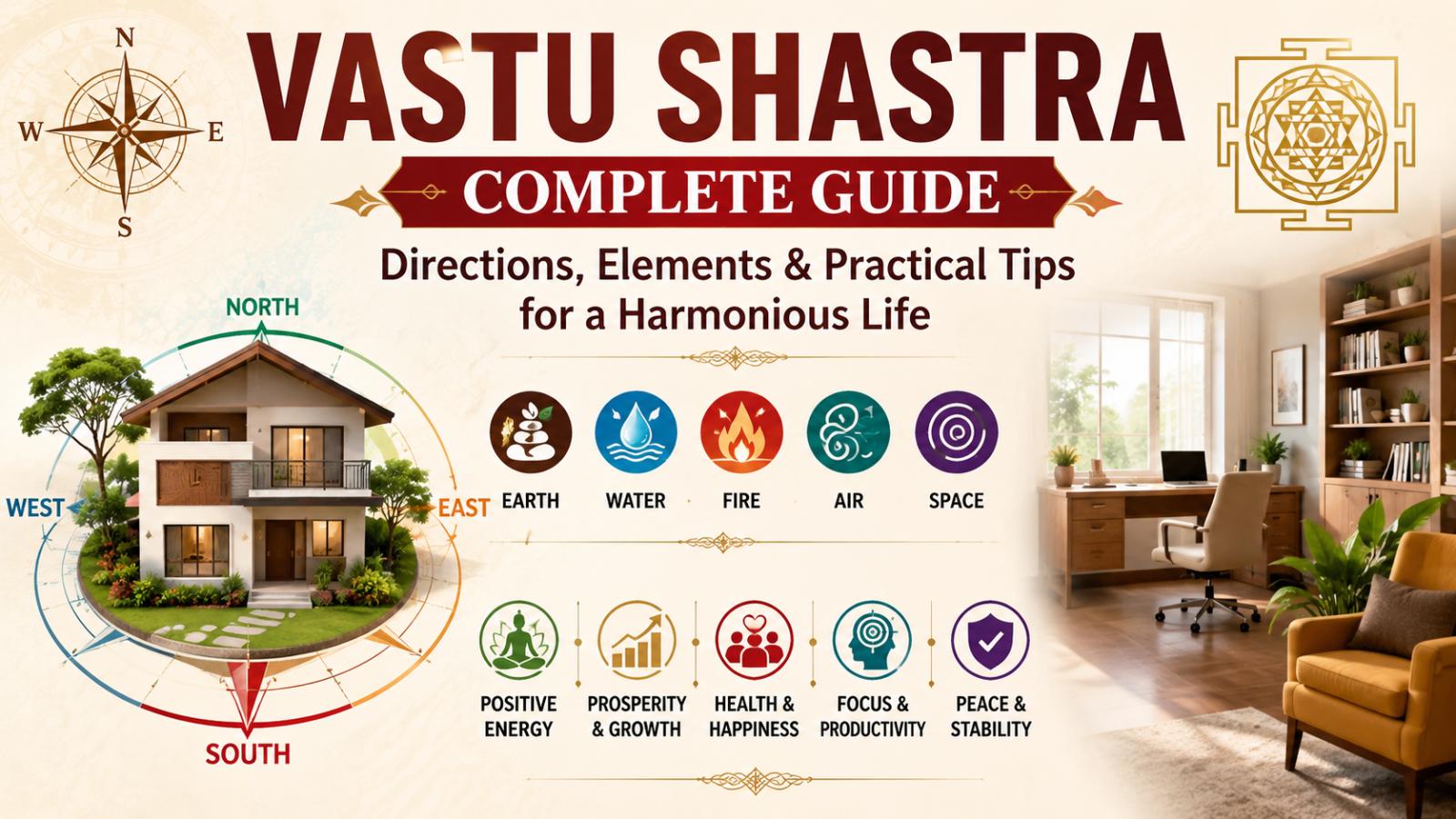 Vastu Shastra Guide for Home: Directions, Elements and Easy Tips