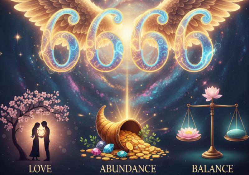 The Powerful Meaning of Angel Number 6666 and Its Impact on Your Life Love, Abundance, and Balance