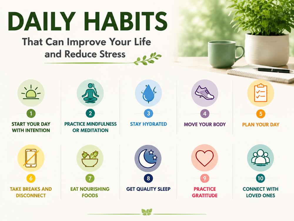 Daily Habits That Can Improve Your Life and Reduce Stress