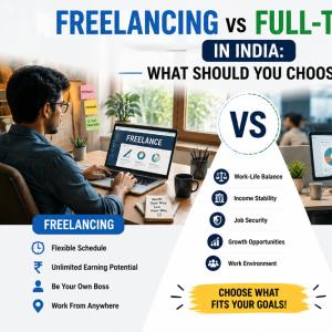 Freelancing vs Full-Time Jobs in India  What Should You Choose 