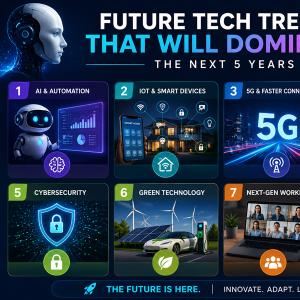 Future Tech Trends That Will Dominate the Next 5 Years