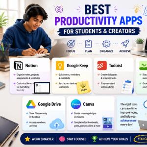 Best Productivity Apps for Students and Creators
