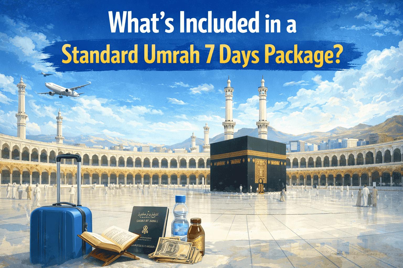 Whats Included in a Standard Umrah 7 Days Package?