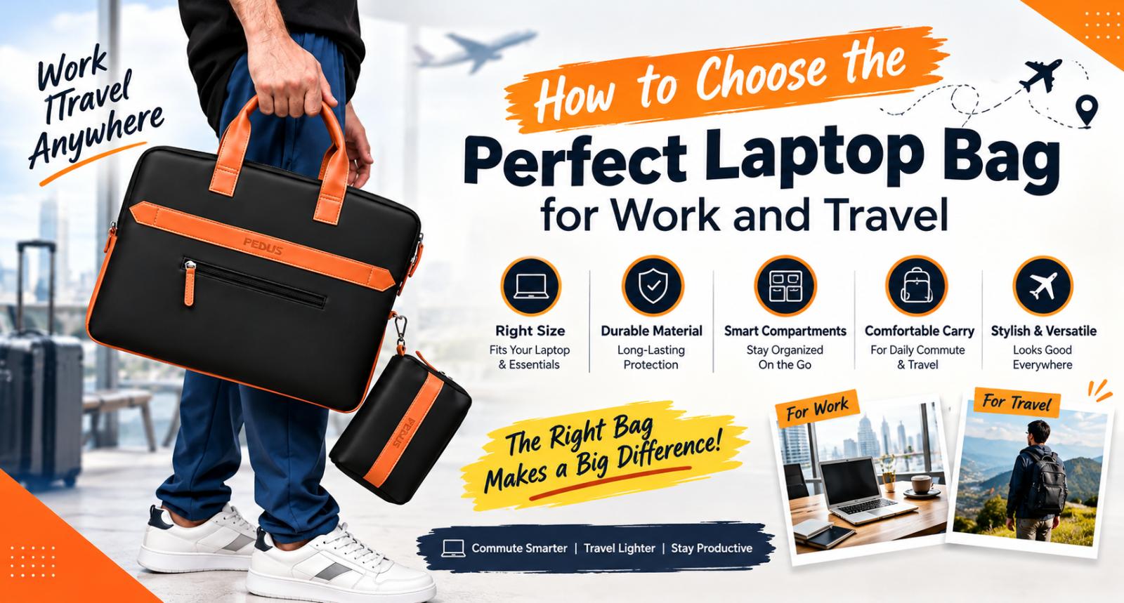 How to Choose the Perfect Laptop Bag for Work and Travel