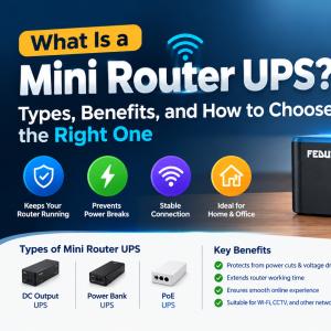 What Is a Mini Router UPS? Types, Benefits, and How to Choose the Right One