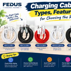 Charging Cables Guide  Types, Features & Tips for Choosing the Right Cable