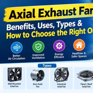 Axial Exhaust Fan  Benefits, Uses, Types & How to Choose the Right One