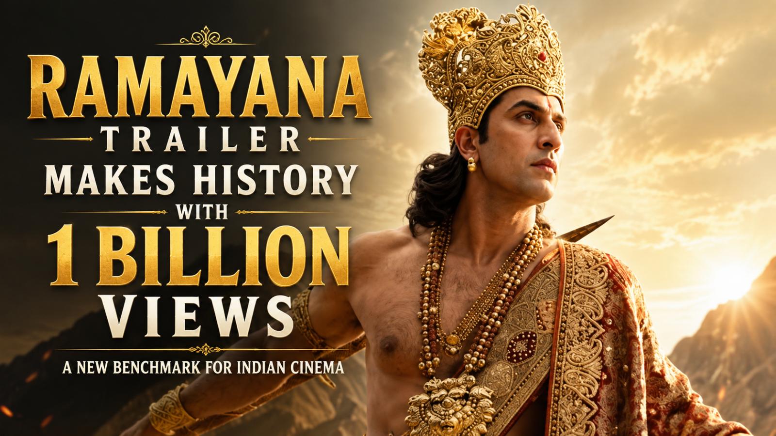 Ramayana Trailer Makes History With 1 Billion Views