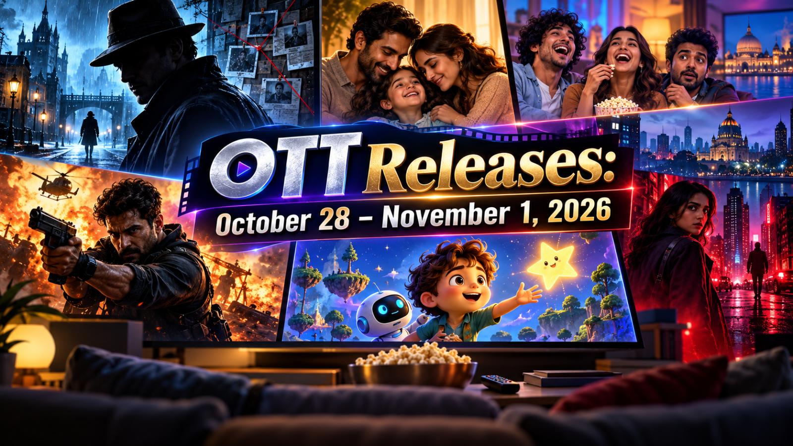 New OTT Releases October 28 to November 1, 2026: Full List