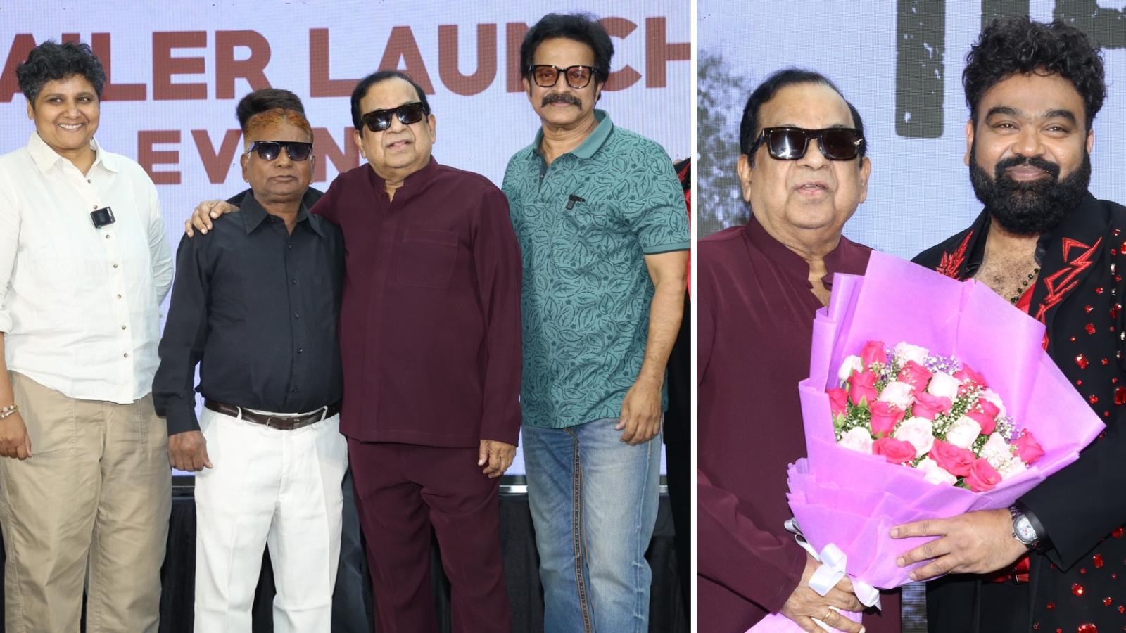 Hangman Trailer Launch: Brahmanandam Praises Brahmaji