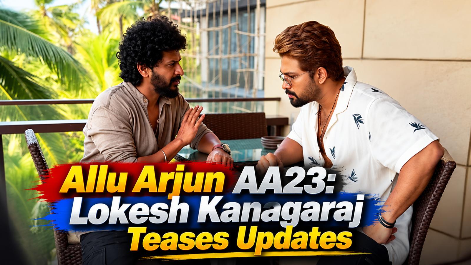 Allu Arjun AA23: Lokesh Kanagaraj Teases Exciting Updates