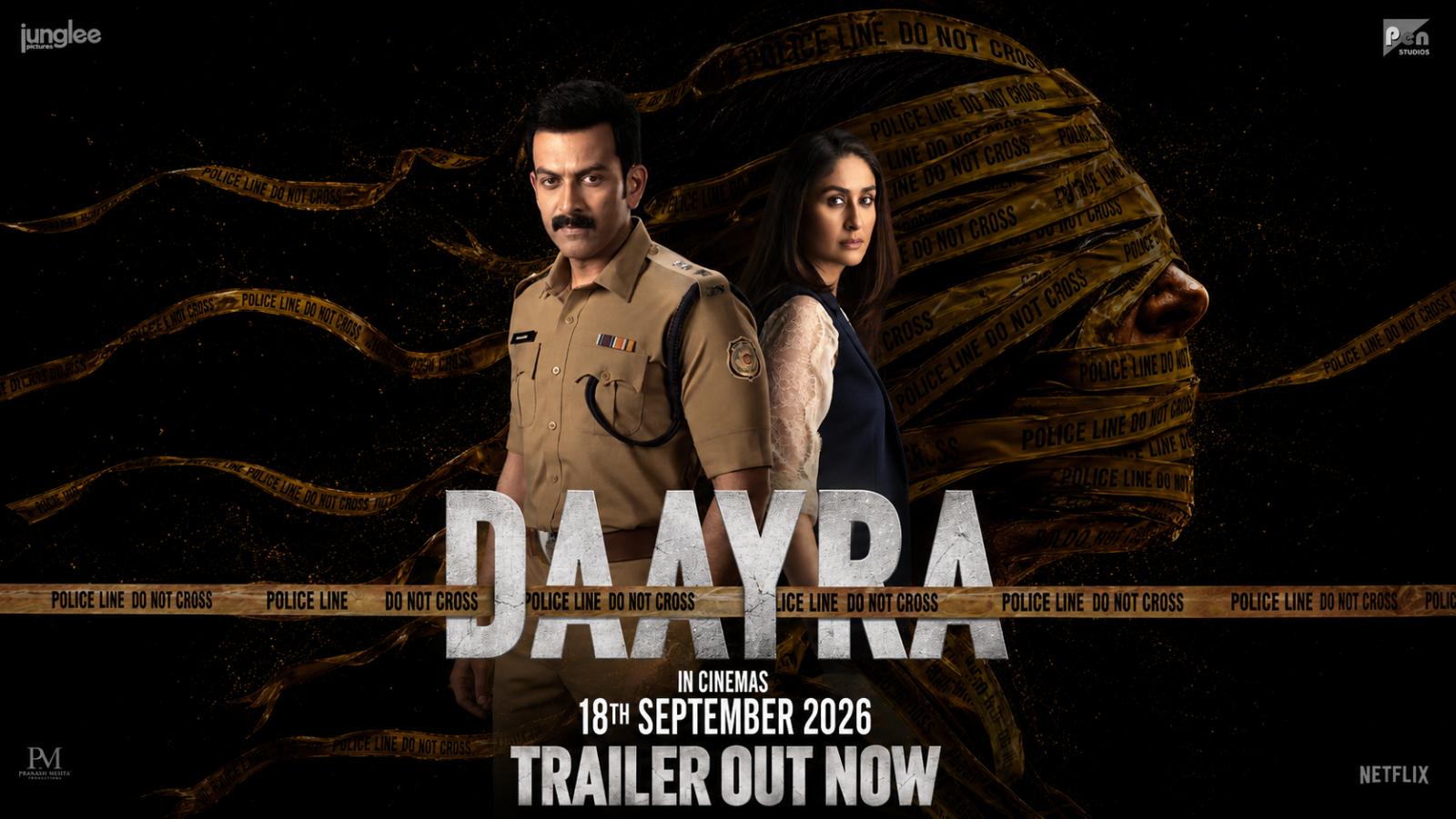 Daayra Trailer: Kareena and Prithviraj Clash Over Justice
