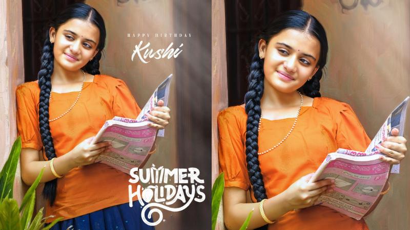 Summer Holidays Poster: Kushi Birthday Look Released