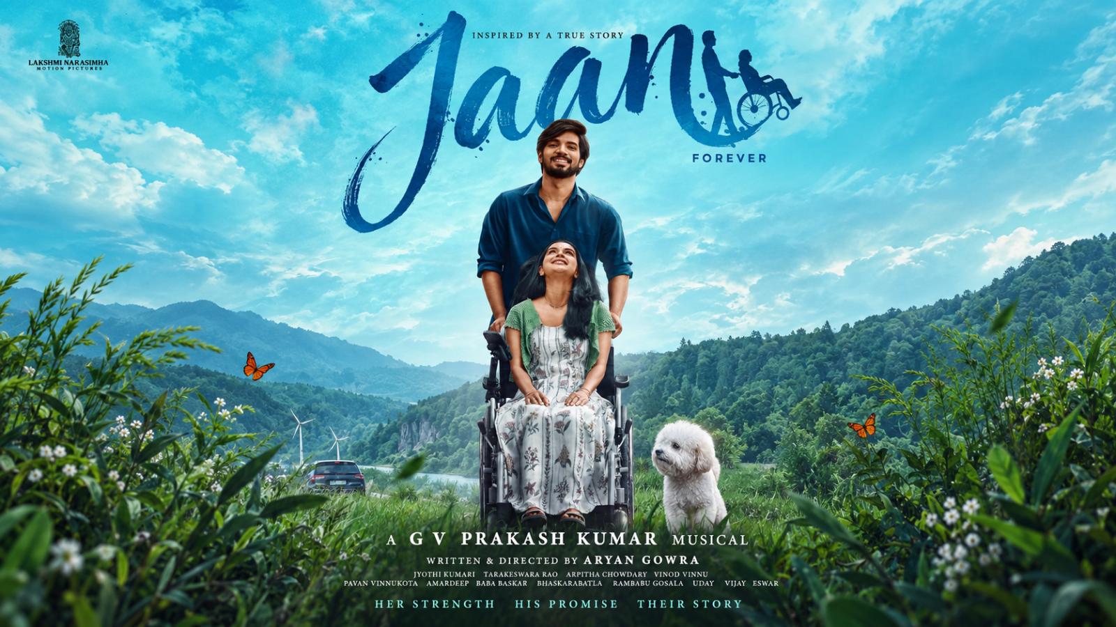 JAAN First Look: Aryan Gowra and Monisha Mohan&rsquo;s Love Story
