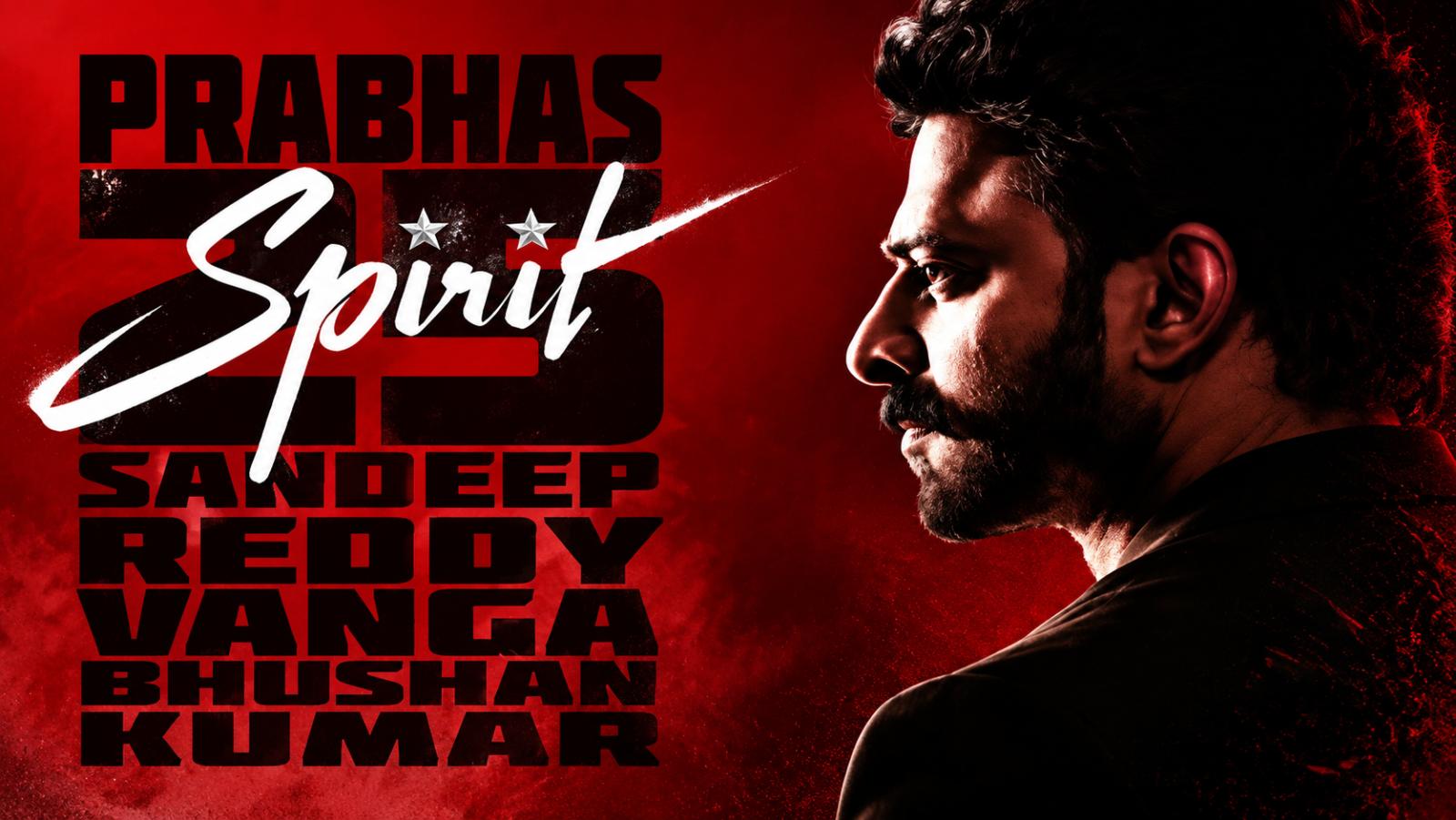 Prabhas Gives Top Priority to Spirit Over All Projects