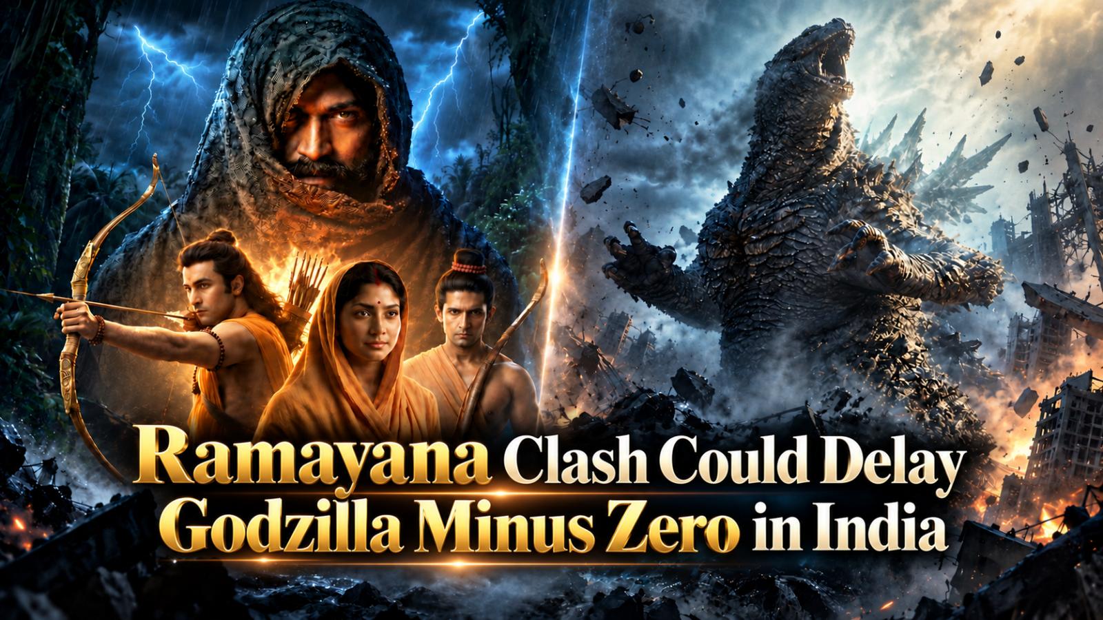 Ramayana Clash Could Delay Godzilla Minus Zero India Release