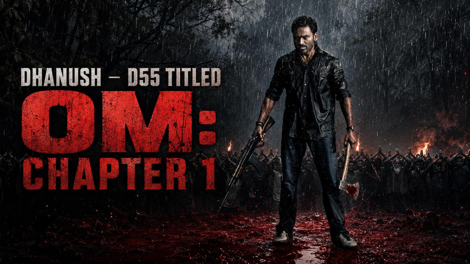 Dhanush&ndash;Rajkumar Periasamy Film D55 Titled OM: Chapter 1