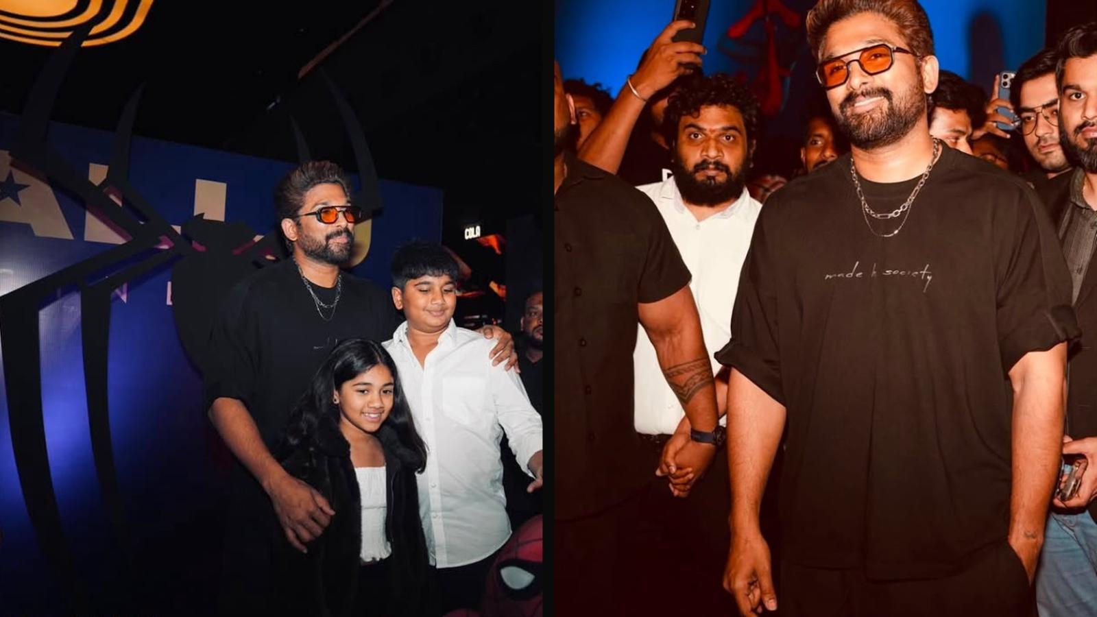 Spider-Man: Brand New Day Premiere Draws Allu Arjun and Family