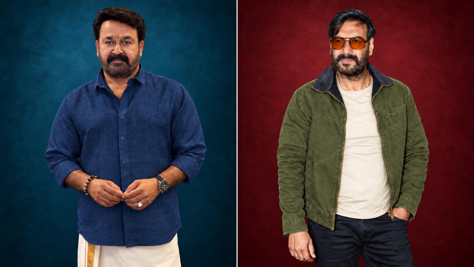 Ajay Devgn Seeks Mohanlal&rsquo;s Approval for Drishyam 3