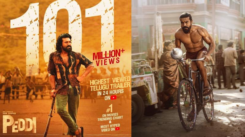 Peddi Trailer Crosses 101M Views In 24 Hours