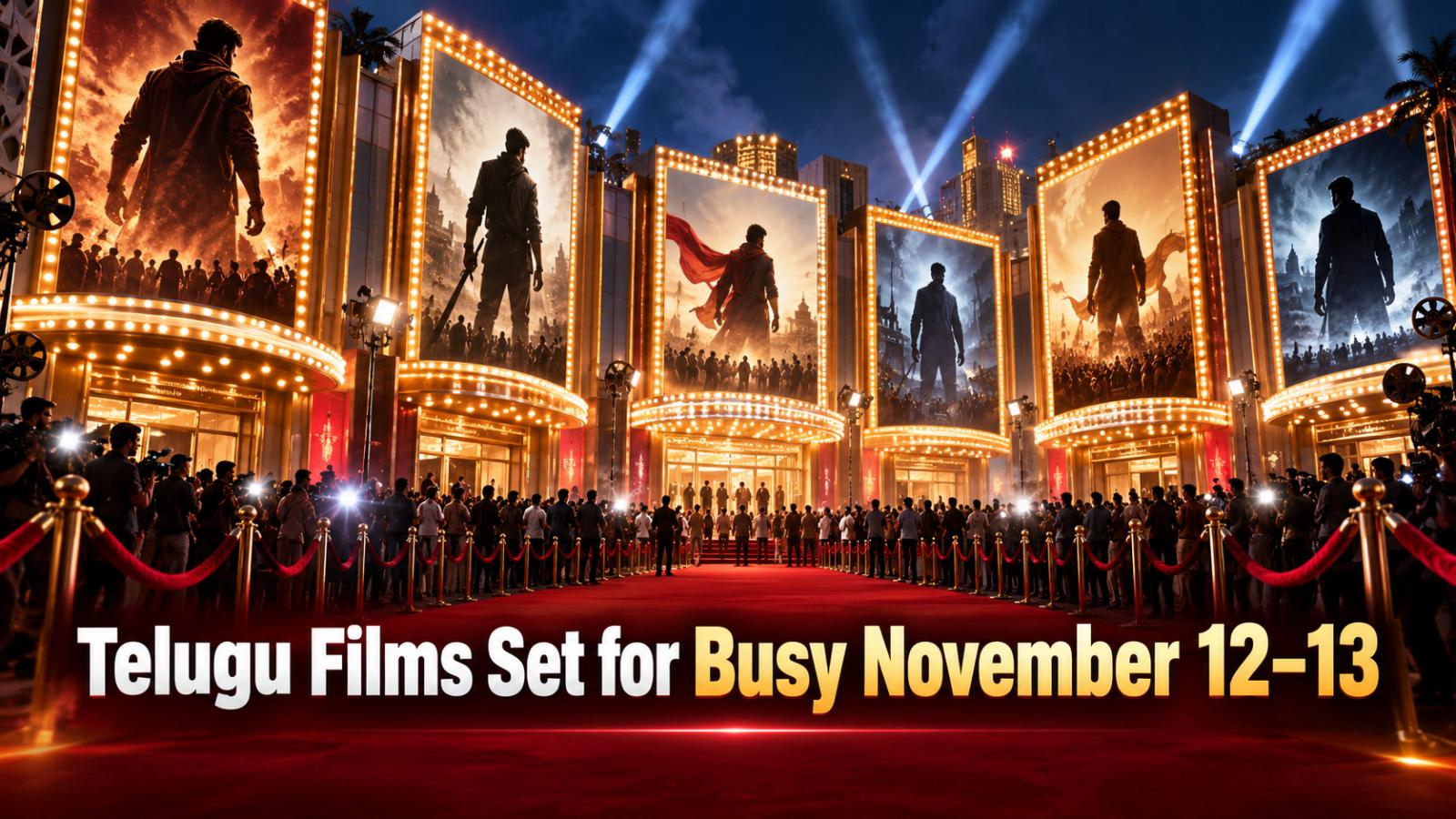 Telugu Cinema Faces Busy November 12&ndash;13 Release Window