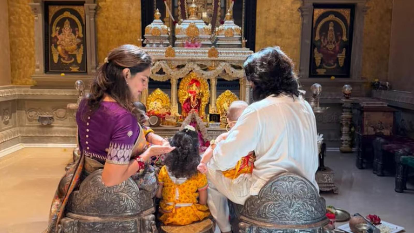 Upasana Shares Rare Family Pic With Ram Charan and Newborn Twins