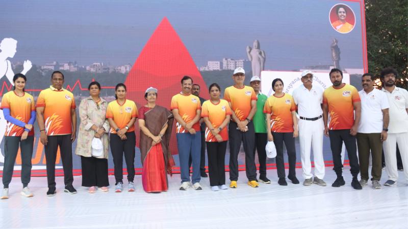 Nara Bhuvaneswari Calls Thalassemia Run A Movement For Awareness