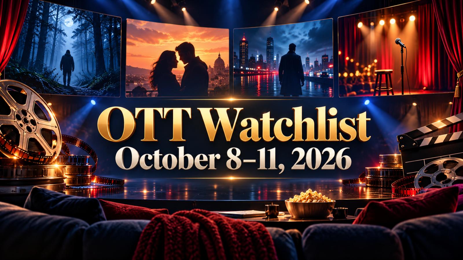 OTT Watchlist October 8&ndash;11, 2026: New Movies and Series
