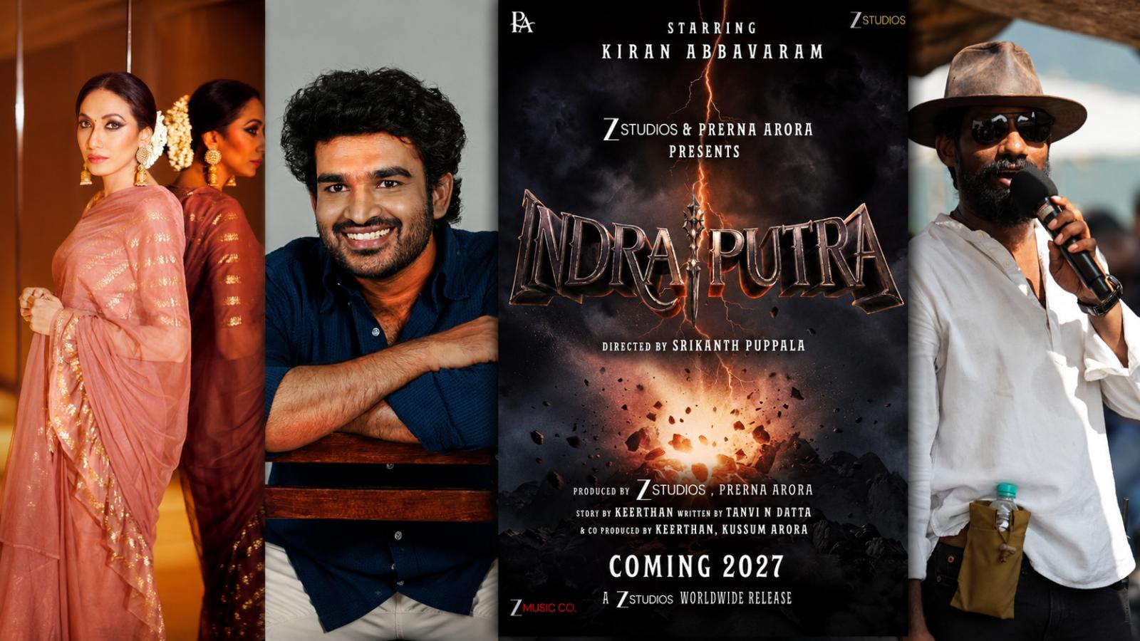 Kiran Abbavaram&rsquo;s Indraputra Announced as Mythological Saga