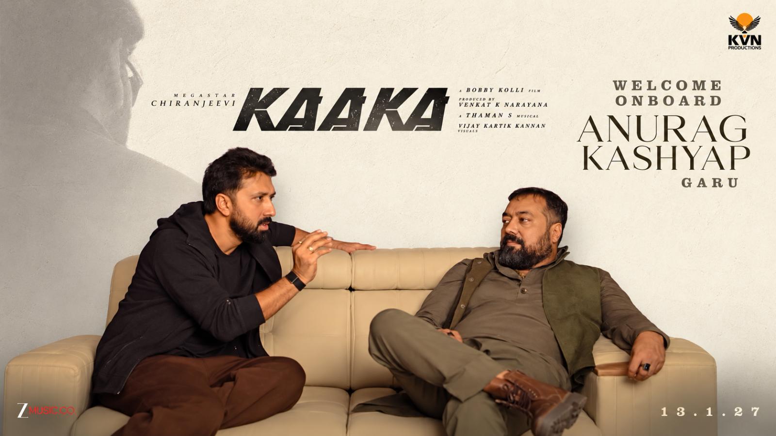 Anurag Kashyap Joins Chiranjeevi’s Kaaka In A Crucial Role