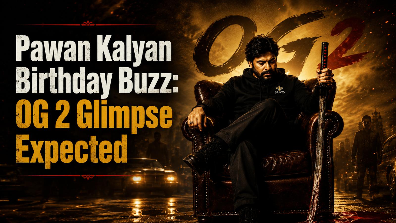 Pawan Kalyan Birthday Buzz: OG 2 Glimpse Expected