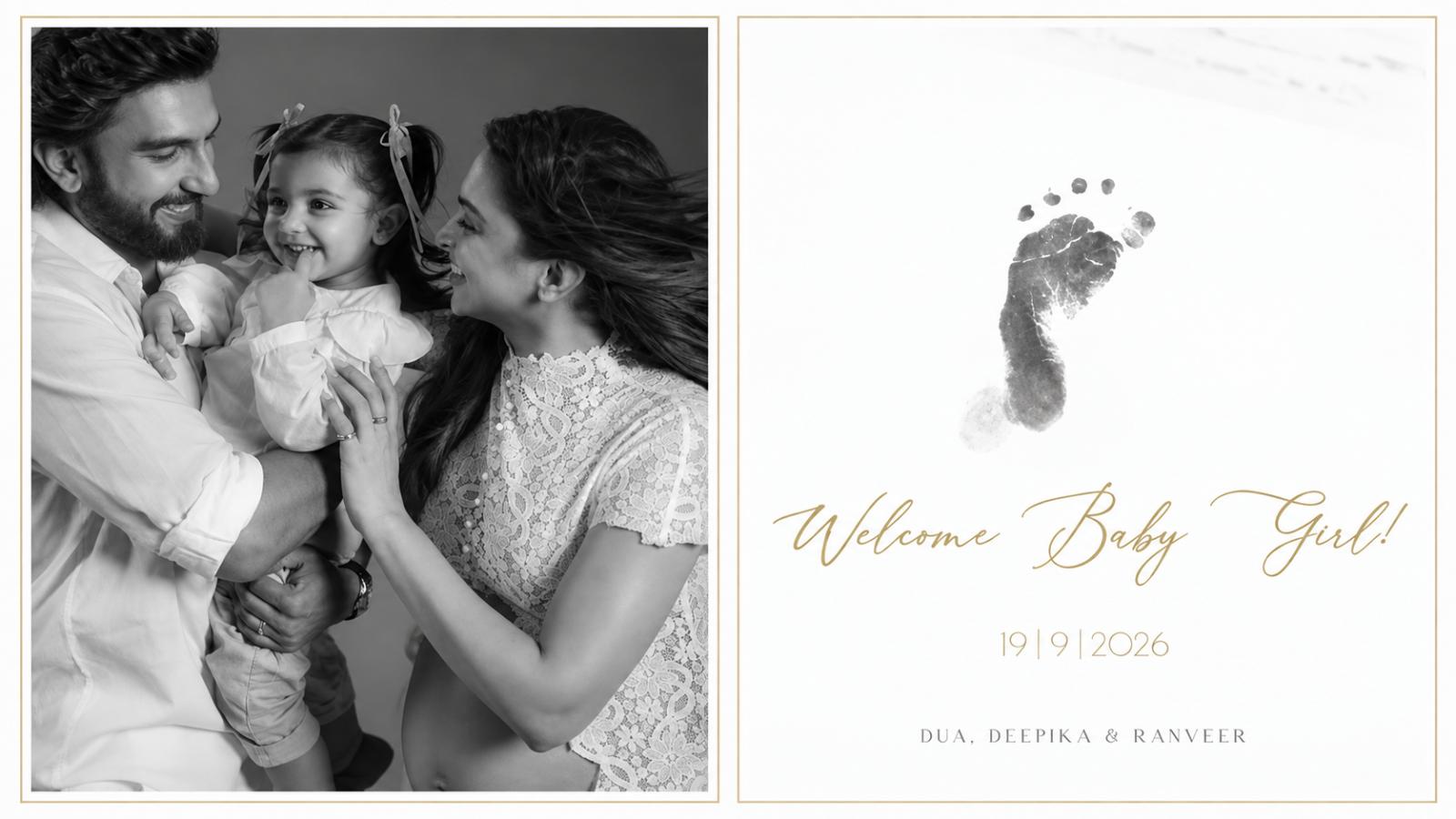 Deepika Padukone, Ranveer Singh Welcome Second Baby Girl