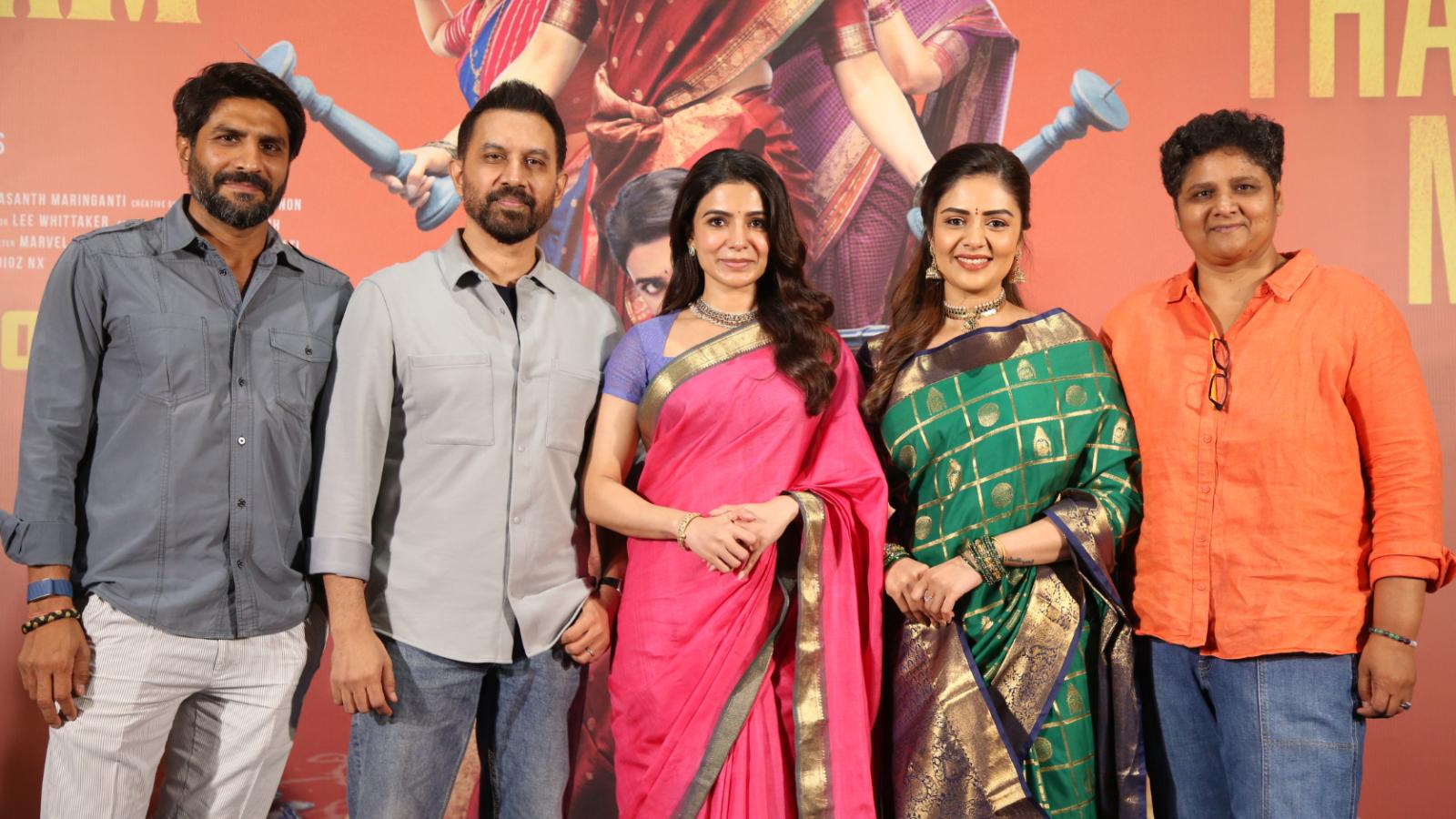 Maa Inti Bangaram success meet Samantha reaction