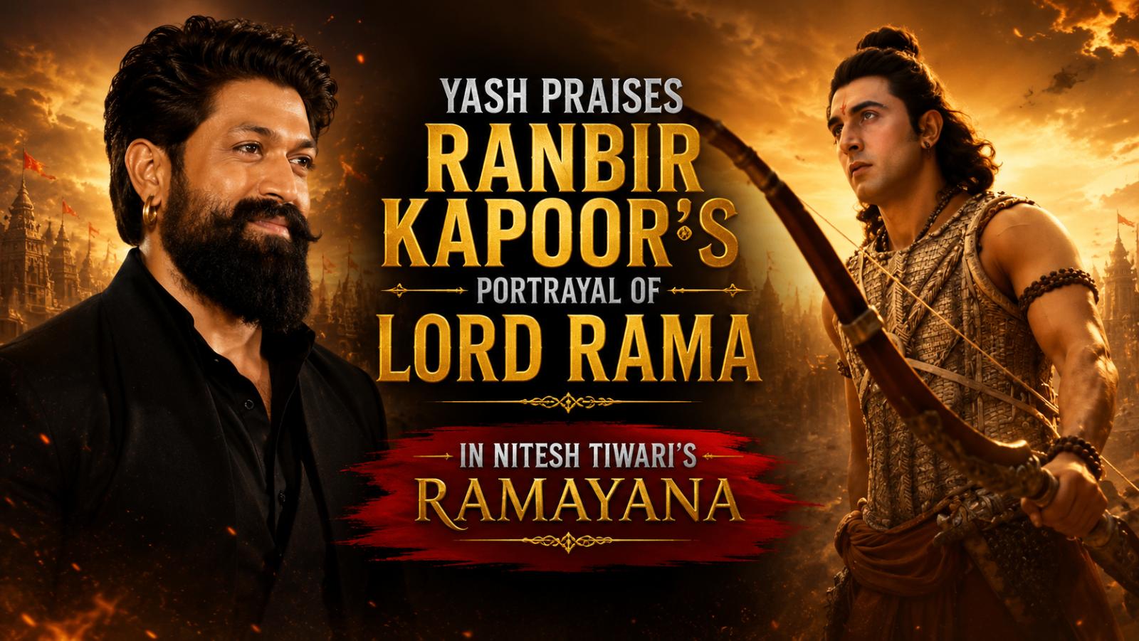 Yash Praises Ranbir Kapoor&rsquo;s Portrayal of Lord Rama