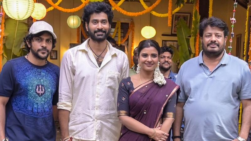 Thiruveer and Aishwarya Rajesh Wrap Up Shooting for Multi-Language Movie Oo..! Sukumari