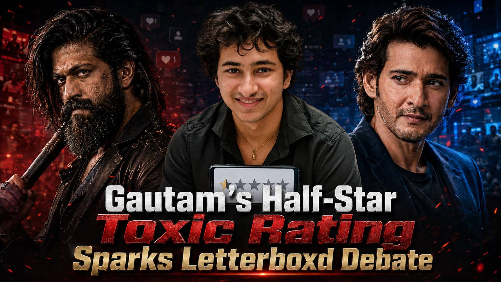 Gautam&rsquo;s Half-Star Toxic Rating Sparks Letterboxd Debate