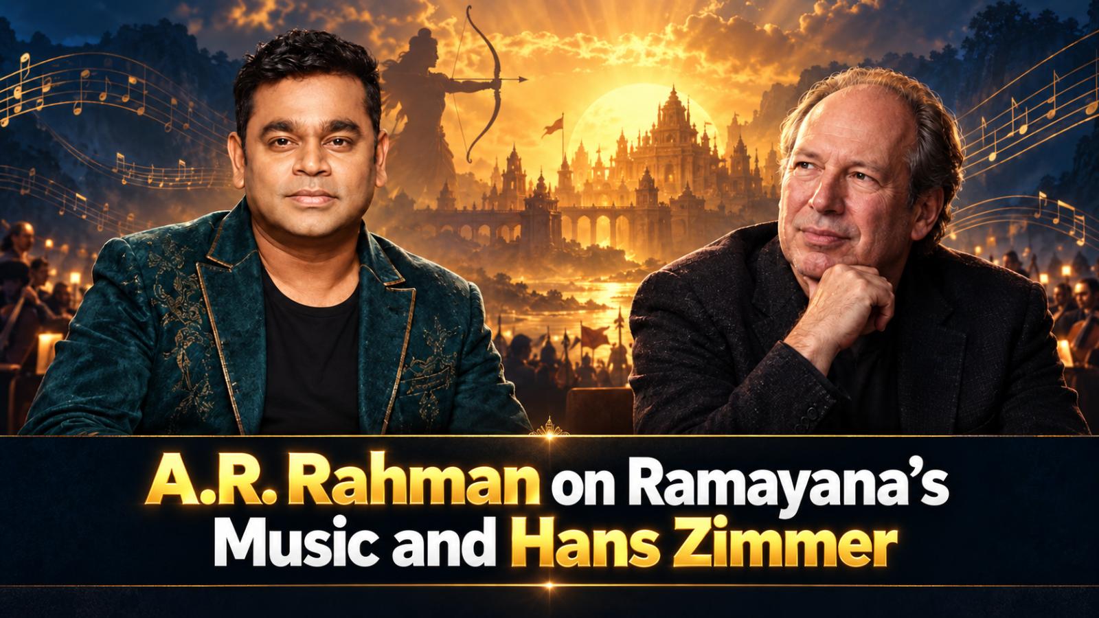 A.R. Rahman on Ramayana Music and Hans Zimmer Collaboration