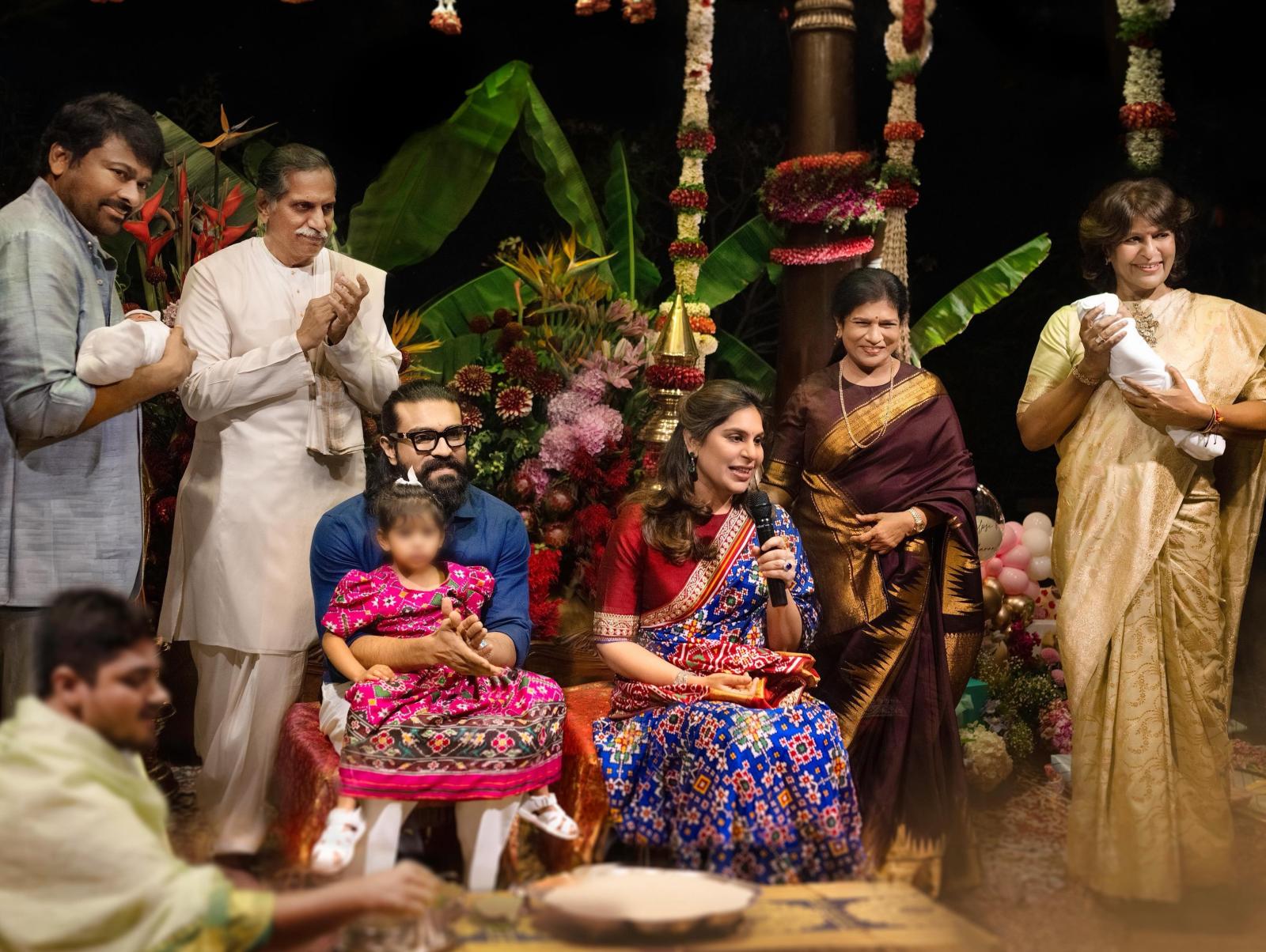 Ram Charan and Upasana Announce Twins’ Names Shiva Ram and Anveera Devi