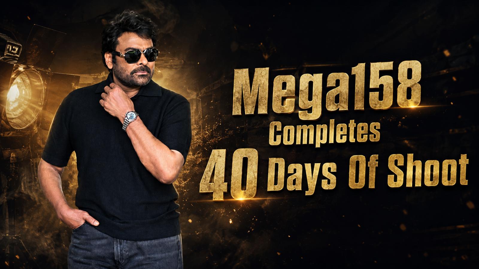 Chiranjeevi&rsquo;s Mega158 Completes 40 Days of Shoot