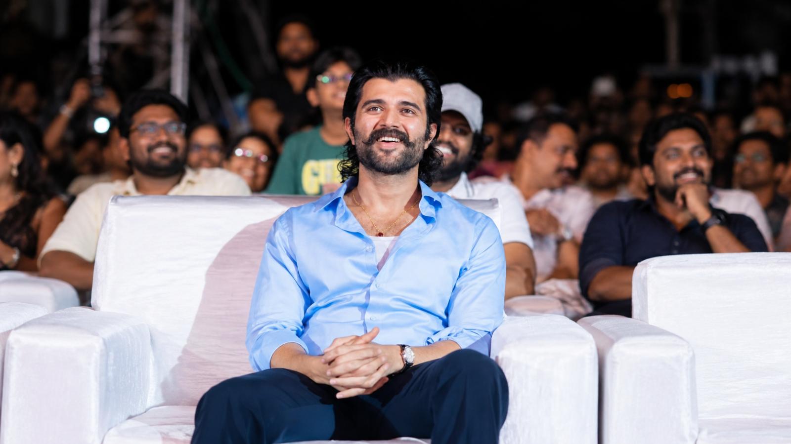 Vijay Deverakonda Shares Bold Ranabaali Message at Hyderabad Event