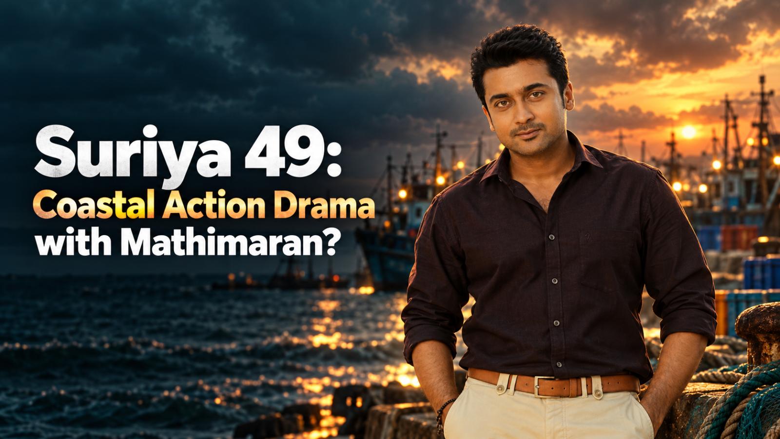 Suriya 49: Mathimaran Reportedly Plans Coastal Action Drama