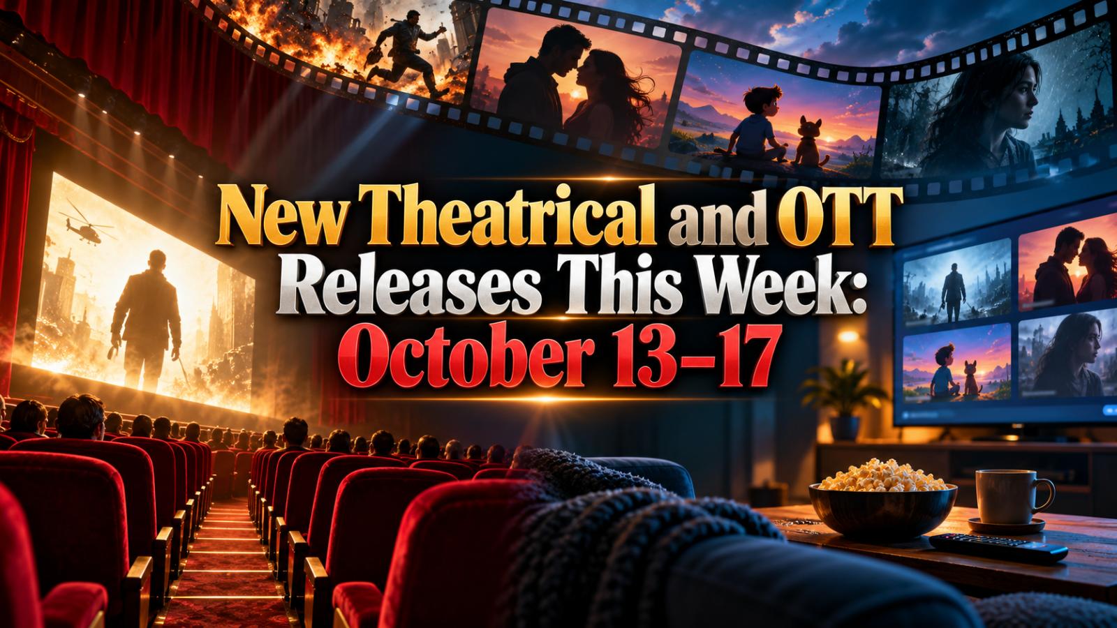 OTT and Theatrical Releases This Week: October 13&ndash;17, 2026