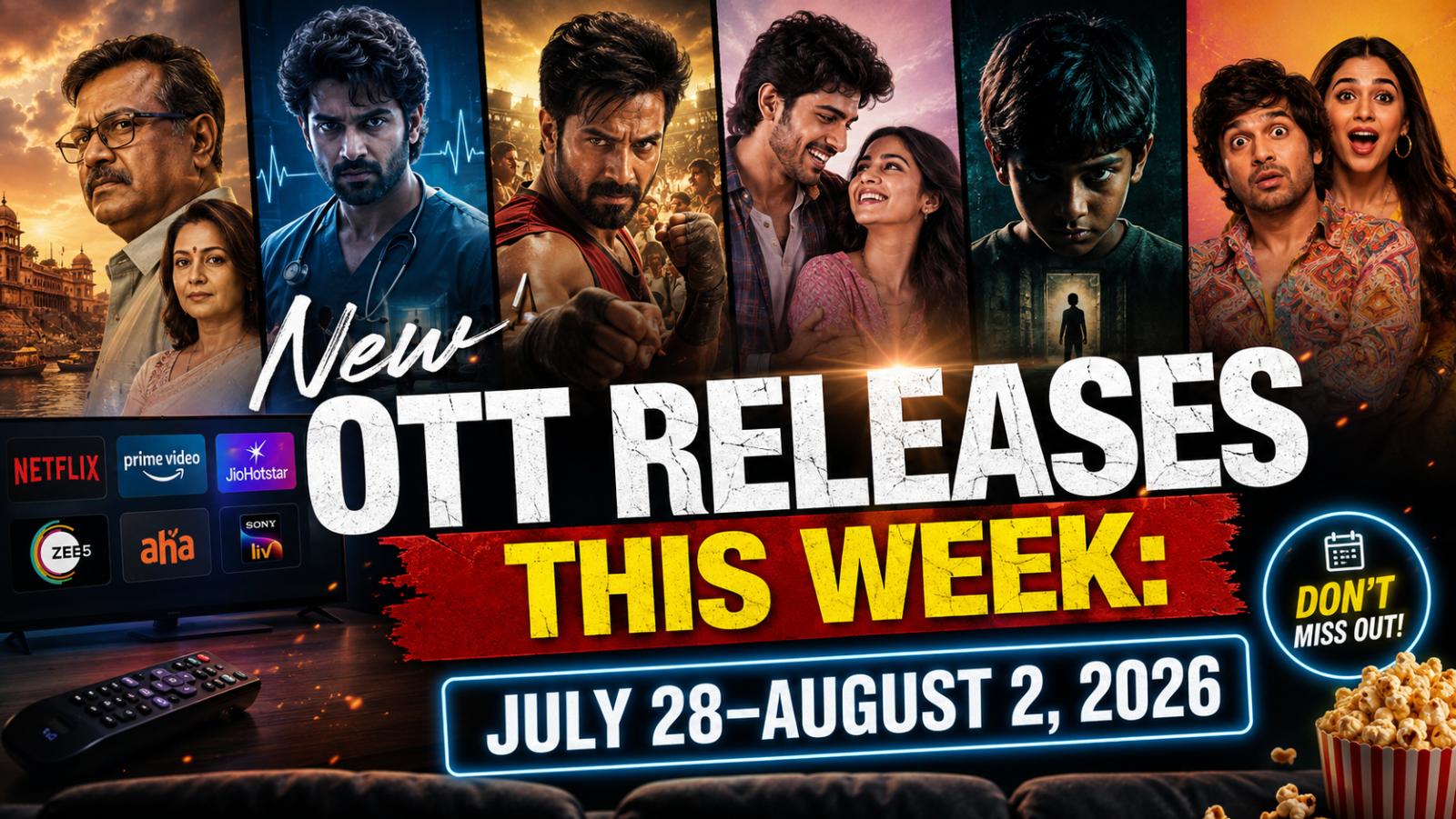 New OTT Releases This Week: July 28&ndash;August 2, 2026