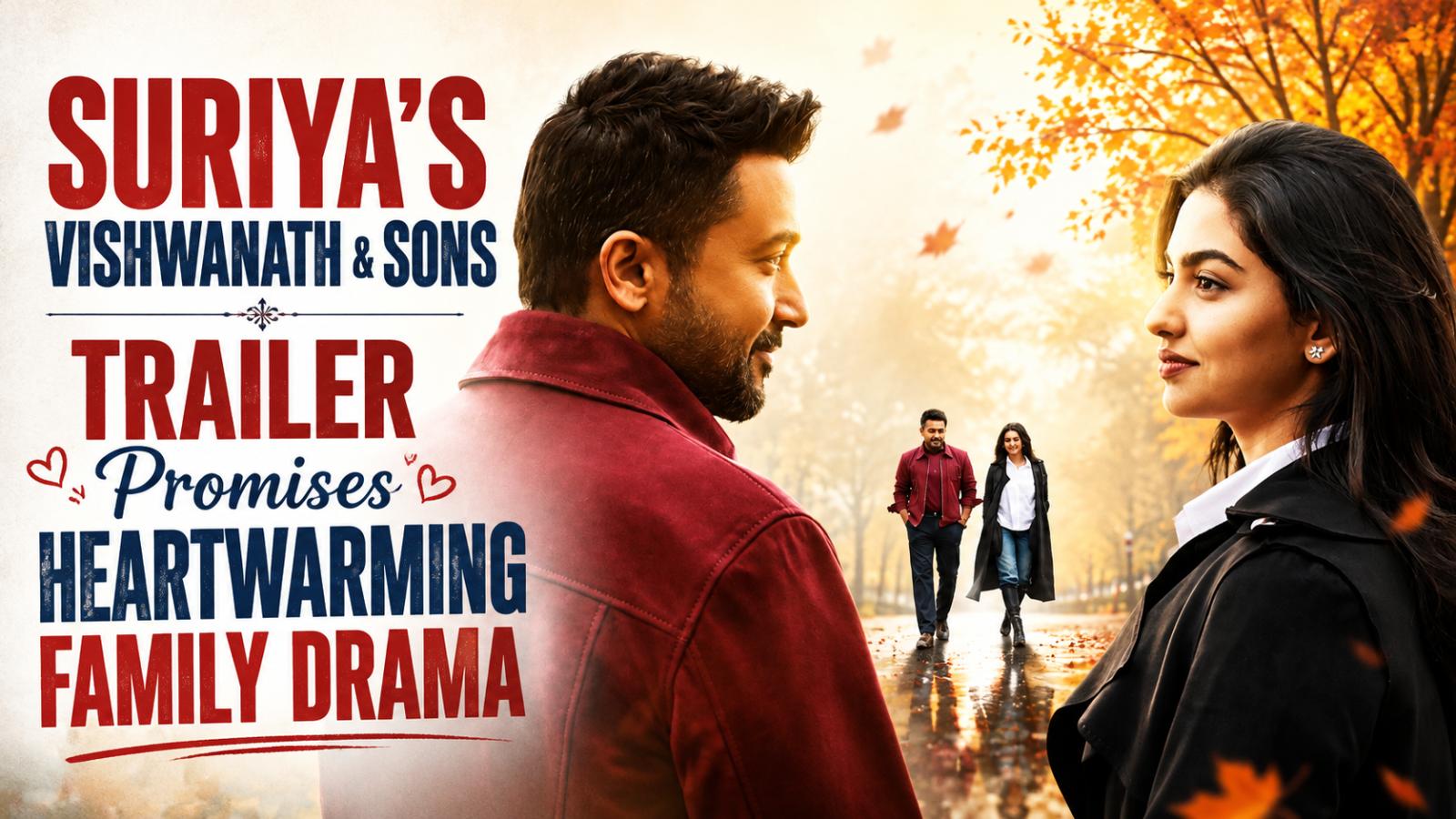Suriya&rsquo;s Vishwanath &amp; Sons Trailer Promises Heartwarming Family Drama